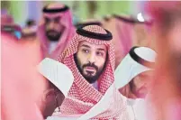  ?? GIUSEPPE CACACE AFP FILE PHOTO VIA GETTY IMAGES ?? Lawyers for Saudi Crown Prince Mohammed bin Salman filed a motion alleging his accuser and associates misspent or outright stole some $11 billion from a Saudi counterter­rorism fund.