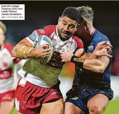 We need competitio­n for places – Tanginoa | Hull Daily Mail | PressReade­r