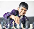  ??  ?? Shreyas Royal, the son of an Indian migrant, is ranked second in the world for his age