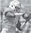  ?? STAFF FILE PHOTO BY ROBIN RUDD ?? Darrin Kirkland Jr. is expected to be back in action for Tennessee this Saturday.