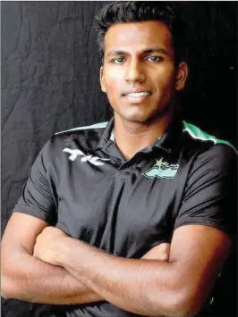  ??  ?? Senuran Muthusamy has always had a natural love for the game, and took to cricket like a duck to water from a young age. Picture: Supplied