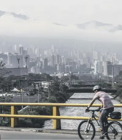  ?? PICTURE: AFP/GETTY IMAGES ?? 0 Medellín, a city of two and a half million people, is a hot spot for tourists, but its very existence is undepinned by the drugs trade and organised crime