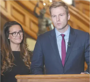  ??  ?? L’ancien premier ministre du Nouveau-Brunswick Brian Gallant se prépare à la vie après la politique. - Archives