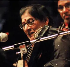  ??  ?? The Bhilwara festival concluded with a grand performanc­e by Ganasarasw­ati Kishori Amonkar.