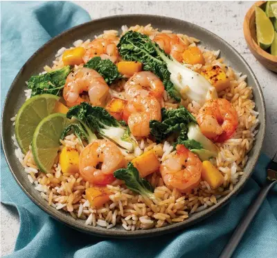  ?? LimeGinger­Fried Rice ??