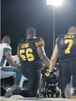  ?? CFL ?? The CFL has launched a new marketing campaign called Bring It In, inviting all Canadians to join the proverbial huddle with the country’s 150th anniversar­y well underway.