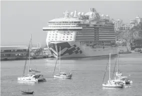  ?? ?? Regal Princess aportou ontem, pela primeira vez, na Madeira.