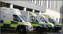  ??  ?? Ambulance bosses said paramedics in city scored poor scores