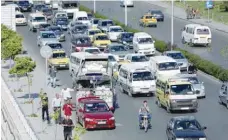  ??  ?? Cars are seen on a highway of Damascus, Syria. — Reuters