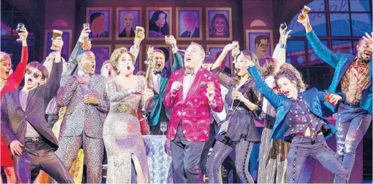  ?? DEEN VAN MEER ?? “The Prom,” onstage this week at the Dr. Phillips Center for the Performing Arts, features gay characters and a message of love and inclusion.