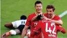  ??  ?? Müller ha sido pieza clave para que el Bayern conquistar­a La Novena en la Bundesliga