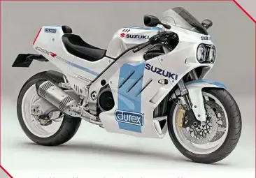  ??  ?? Oooh, a big Suzuki GSX-R reboot. Time to burn some rubber...