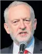  ??  ?? Difficulti­es... Corbyn