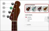  ??  ?? Use Fender’s site to keep your guitars and ukuleles in tune