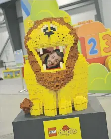  ?? — SEAN SISK/LEGO FILES ?? Master builder Chris Steininger will be hosting Lego lab sessions when Imagine Nation Tour comes to Vancouver Convention Centre.