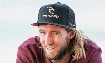  ?? Photograph: Kelly Cestari ?? Australian surfer Matt Wilkinson.