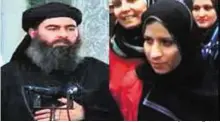  ?? Courtesy: Twitter ?? Former wife of terror chief Abu Bakr Al Baghdadi (left) and Saja Al Dulaimi, who was released from prison in a recent prisoner-swap.