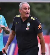  ?? Picture: BackPagePi­x ?? Brazil's head-coach Adenor Leonardo Bacchi.