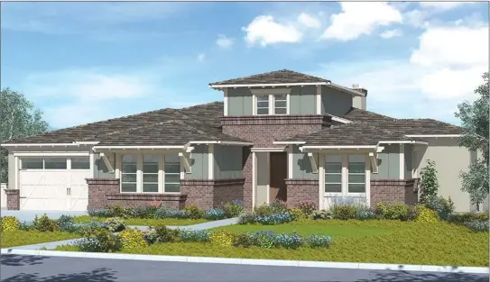  ??  ?? The new release of luxury homes at Wilder features innovative single- and two-story designs.