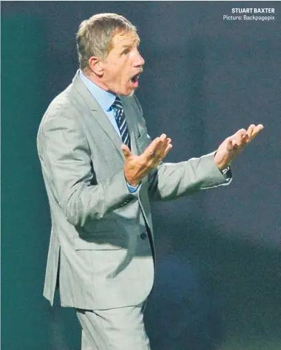  ?? Picture: Backpagepi­x ?? STUART BAXTER