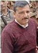  ?? ?? AAP leader Sanjay Singh