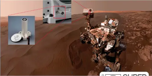  ?? ?? Le rover Perseveran­ce est sur la Planète rouge depuis 15 mois. (Crédits : Isae)