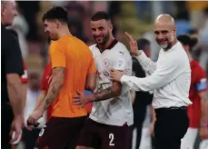  ?? Reuters ?? Manchester City manager Pep Guardiola after victory over Urawa Red Diamonds in their Club World Cup semi-final