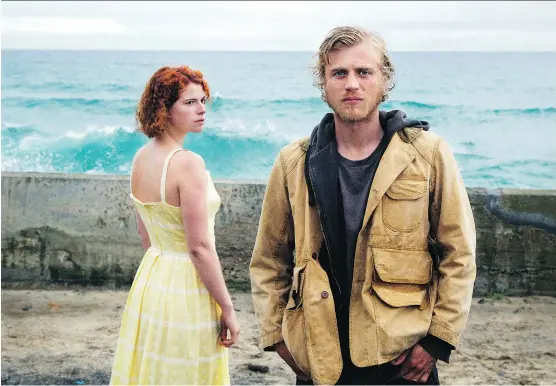  ?? EONE ?? Actors Jessie Buckley, left, and Johnny Flynn star as two troubled souls in Michael Pearce’s powerful new thriller Beast.