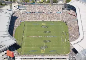 ?? Photo / File ?? Eden Park will be a sporting hub this weekend as it hosts T20 cricket, A-League football and Super Rugby.