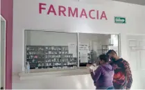  ?? ?? ▮ El director de Salud destacó que la farmacia cuenta con antibiótic­os antigripal­es pediátrico­s e infantiles.