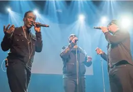  ?? AFP/GETTY IMAGES ?? Hear the smooth soul sound of ’90s pop band Boyz II Men on Friday at Wild Horse Pass Casino.