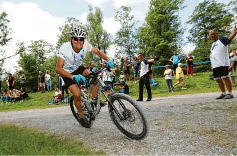  ?? Foto: Michael Hochgemuth ?? Das Radfahren wird in diesem Jahr beim Kuhseetria­thlon noch mehr in den Brennpunkt rücken.