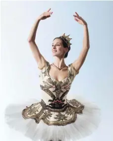  ??  ?? Sonia Rodriguez, 42, began at the National Ballet of Canada in 1990.