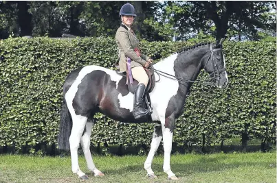  ?? Picture: Jim Crichton. ?? HOYS-bound Felicity Baker and Alfie Moon.