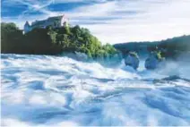  ??  ?? The Rhine Falls