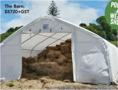  ??  ?? The Barn, $5720+GST