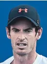  ??  ?? Andy Murray said his display was “much better”.