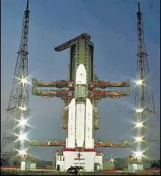  ?? ANI ?? Isro will launch 36 satellites in its heaviest rocket from Satish Dhawan Space Centre, in Sriharikot­a on Saturday.