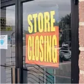  ?? OLIVIER DOULIERY/GETTY-AFP ?? A new provision in the bankruptcy code makes the process easier and less costly for some small businesses. Above, a store in Arlington, Virginia.