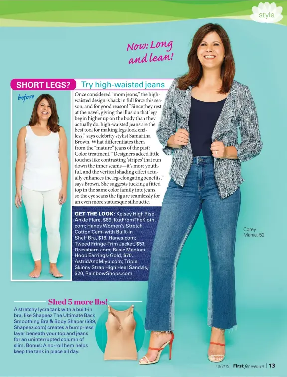 SHORT LEGS? Try high-waisted jeans - PressReader