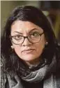  ??  ?? Rashida Tlaib