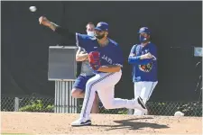  ?? TORONTO BLUE JAYS ?? Pitcher Alek Manoah says he has learned a lot since being drafted by the Blue Jays and is ready to take on a heavy workload.