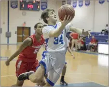  ?? JOHN BLAINE — FOR THE TRENTONIAN ?? Hightstown point guard Ben Simon is at the forefront of a deep Rams team this winter.
