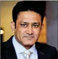  ??  ?? Anil Kumble.