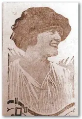  ??  ?? FRANCÉS La escritora gringa Frances Marion fue la primera mujer de su país en pisar tierras del Rhin alemán al concluir la guerra. La invitaron.