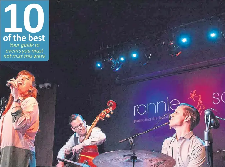  ?? ?? The Ronnie Scott's All Stars: The Ronnie Scott’s Story is at the SJT tomorrow.