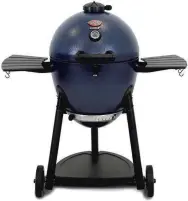  ??  ?? CHARCOAL: Char-Griller’s Akorn Kamado Kooker charcoal grill is perfect for high-temperatur­e grilling. It has cast-iron cooking grates to help to cook food evenly, and it has an easy-to-remove ash pan for a less messy cleanup. $338, amazon.com