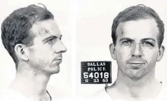  ?? DALLAS POLICE DEPARTMENT ?? The U. S. government contends that Lee Harvey Oswald acted alone in killing President Kennedy.