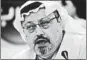  ?? HASAN JAMALI/AP 2014 ?? Jamal Khashoggi told his killers he had asthma.