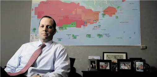  ?? Brett Coomer / Staff file photo ?? Talos President and Chief Executive Officer Timothy Duncan says there’s an ebb and flow to conversati­ons with Mexico state energy company Pemex. “We understand the pride they have in wanting to contribute,” Duncan said.